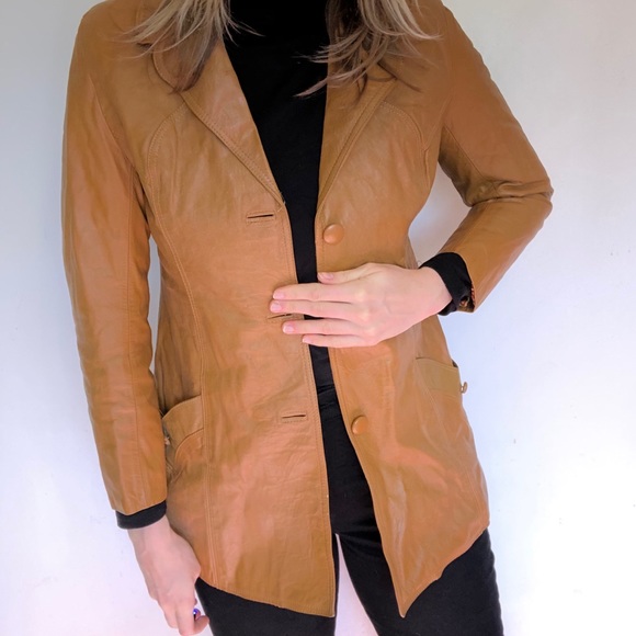 ⚡️Vintage Leather Jacket⚡️ - Picture 5 of 16